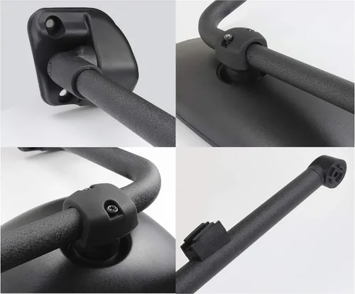 Vista 7 de Espejo de puerta con brazo negro compatible con International 4300 4400 7400 7600 8500 8600 (lado izquierdo)
