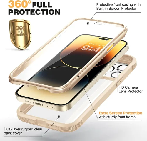 Vista 512 de DIACLARA - Funda transparente compatible con iPhone XR 6.1 pulgadas 2018