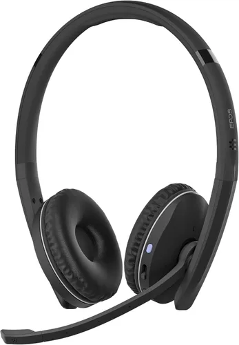 Vista 4 de EPOS Adapt 260 - Auriculares de doble cara, inalámbricos, Bluetooth de doble conectividad, adaptador USB-A incluido, optimizado para UC