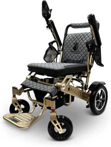 Vista 21 de Majestic - Sillas de ruedas eléctricas para adultos, capacidad de 350 libras, alcance de hasta 13 millas, silla de ruedas ligera para personas