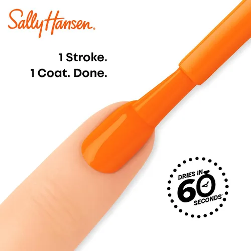 Vista 5 de Sally Hansen Insta-Dri Esmalte de uñas de Halloween Secado rápido, larga duración, brillo sin rayas Opaco, brillante 728 Be-witcha Soon 728