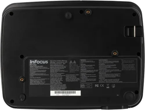 Vista 2 de InFocus IN124x XGA DLP Proyector de red, 4200 lúmenes, HDMI, memoria de 2 GB