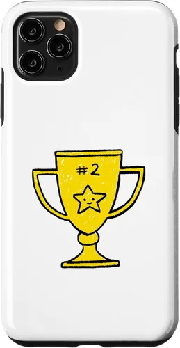 Vista 11 de Funda con estampado de trofeos para iPhone 14 2nd Place