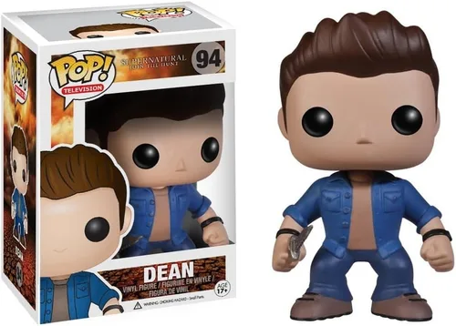 Vista 2 de Figura de acción de Dean del programa de televisión Supernatural de Funko POP