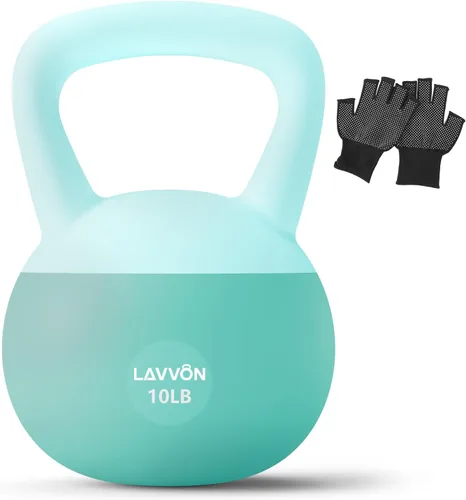 Vista 14 de Soft Kettlebell - Cushioned Impact-Resistant Base and Anti-Slip, Kettle bell Anti-Slip Grip Weight for Home Workouts, Safe Strength Training