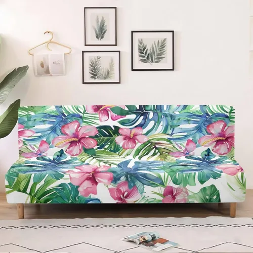 Vista 22 de Fundas para sofá cama con estampado de vaca marrón girasol con bandas elásticas para el hogar, sala de estar, fácil de instalar, antideslizante