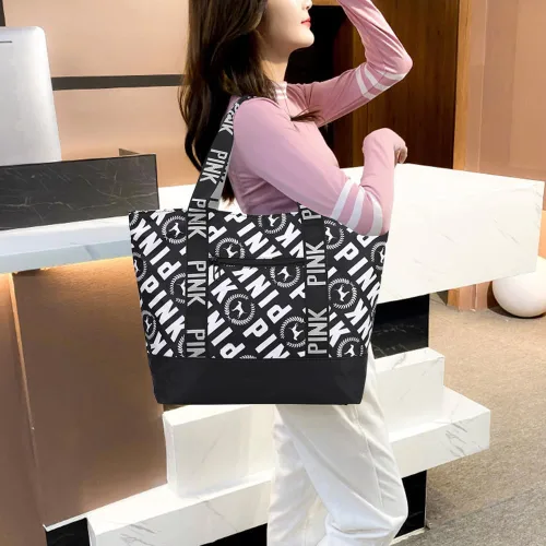Vista 3 de Mini bolso cruzado pequeño para gimnasio, lindo bolso de lona pequeño, bolso deportivo estético, bolsa de gimnasio bolsa de hombro para fitness