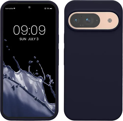 Vista 19 de kwmobile Funda Compatible con Google Pixel 6 Pro - Funda de Teléfono de Silicona TPU con Acabado Suave - Azul Caribe