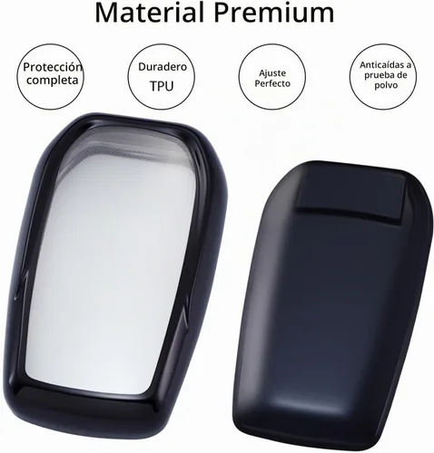 Vista 2 de Funda protectora para llave de coche para Toyota Rav4 Highlander 4Runner Tacoma Tundra Corolla Camry