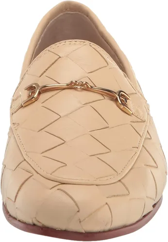 Vista 2 de Sam Edelman Mocasines Loraine Glitz para mujer, Eggshell Woven