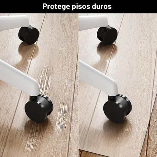 Vista 3 de Kuyal Tapete para silla de oficina para suelo de madera, rectangular de 30