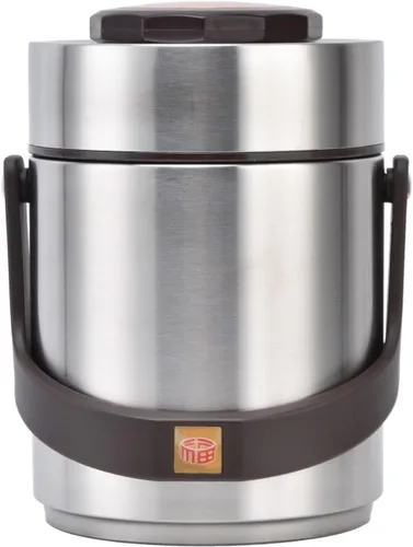 Vista 8 de LIZEALUCKY Lonchera aislada al vacío de acero inoxidable 304 de 50.7 fl oz de gran capacidad, contenedores térmicos para almuerzo, 3 capas