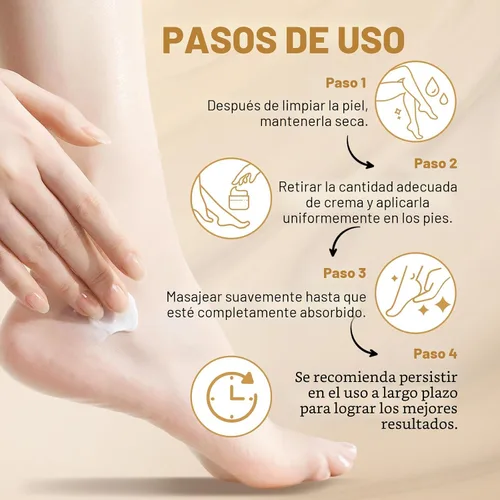 Vista 4 de 60% Crema de Urea con 2% Ácido Salicílico, Crema de Urea 60 Por Ciento para Pies y Manos - Hidratante de Fuerza Máxima para Piel Áspera, Seca