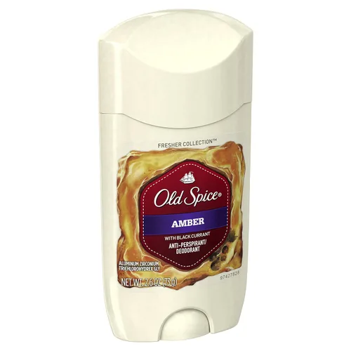 Vista 6 de Old Spice Fresher Collection Invisible sólida de los hombres antitranspirante y desodorante, Ambar