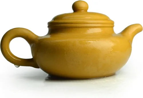 Vista 8 de Tetera 8.6oz té chino gongfu genuino negro arcilla Zisha Classics Pot Infusers té