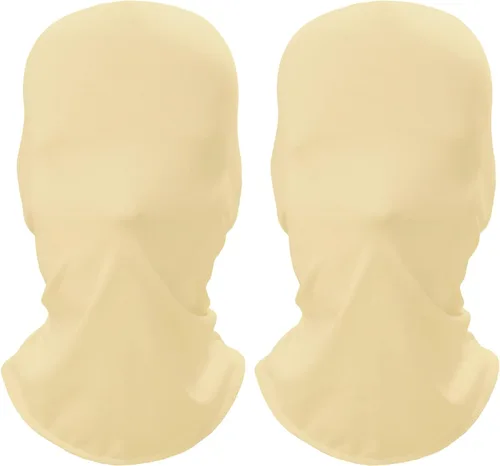 Vista 10 de 2 máscaras de cara completa para Halloween, elastano, cosplay, capucha, sin rostro, morph, unisex, para adultos, disfraz de fiesta
