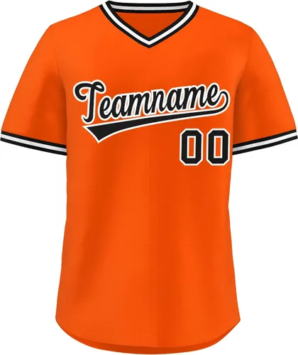 Vista 31 de KXK - Camiseta de béisbol personalizada con nombre y número cosidos, estilo Hip Hop, con cuello en V, atlética, para hombres, mujeres y jóvenes