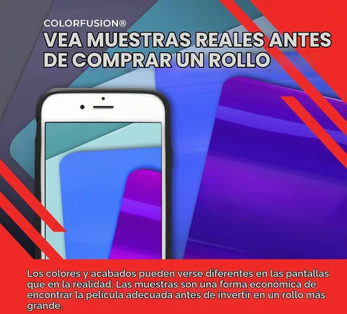 Vista 2 de ColorFusion PPF de VViViD, El Libro de Muestras de Película de Protección de Pintura de Aplicación Híbrida Cosmética Definitiva