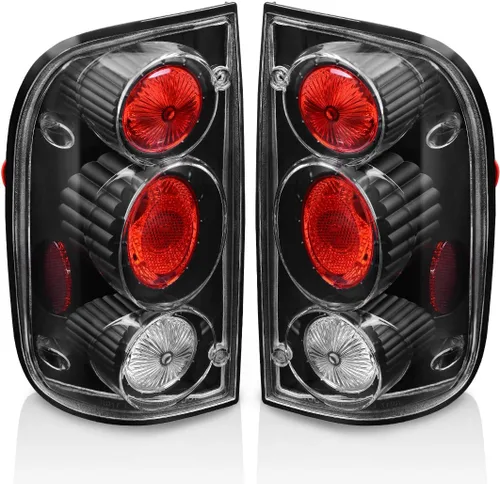 Vista 8 de DWVO Conjunto de luz trasera compatible con reemplazo de lámparas traseras Tacoma 01 02 03 04 2001 2002 2003 2004
