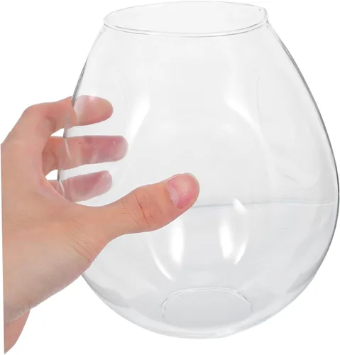 Vista 4 de Housoutil Pantalla de cristal transparente, pantalla de cubierta de luz, cubierta de lámpara de globo de burbujas, reemplazo de globo de lámpara
