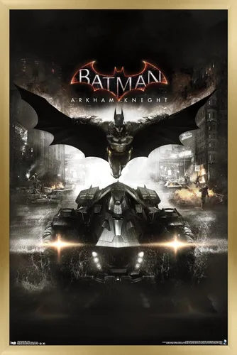 Vista 16 de Trends International DC Comics VIdeo Game - Arkham Knight - Póster de pared de arte clave, 14.725 x 22.375 pulgadas, versión premium sin marco
