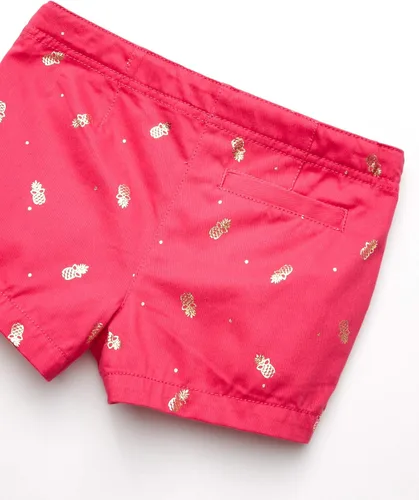 Vista 4 de Nautica Pantalones cortos de meter para niña pequeña Oro