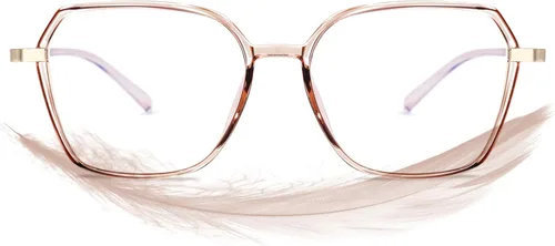 Vista 8 de ROCKNIGHT Stylish Blue Light Glasses Computer Glasses for Women & Men Fashion Blue Light Glasses Designed for Computer, Laptop & Phone Use