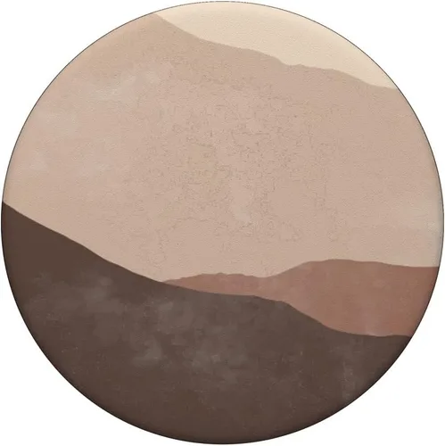 Vista 3 de Boho Desert Brown Moon PopSockets PopGrip intercambiable