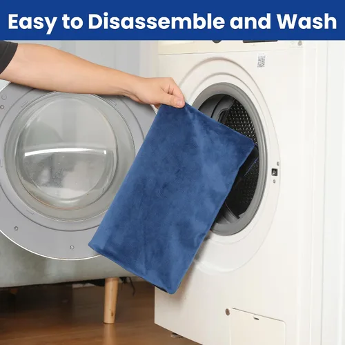 Vista 4 de MARUNDA Cama climatizada para gatos para exteriores, cama para mascotas 100% impermeable con termostato automático doble integrado, cama climatizada