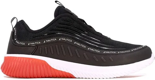 Vista 2 de Nautica Zapatillas deportivas para hombre, cómodas, informales, con cordones, a la moda, para caminar, pantalones deportivos ligeros
