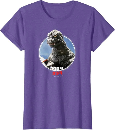 Vista 27 de Godzilla 1984 El regreso de Godzilla Icons of Toho - Camiseta pequeña Negro