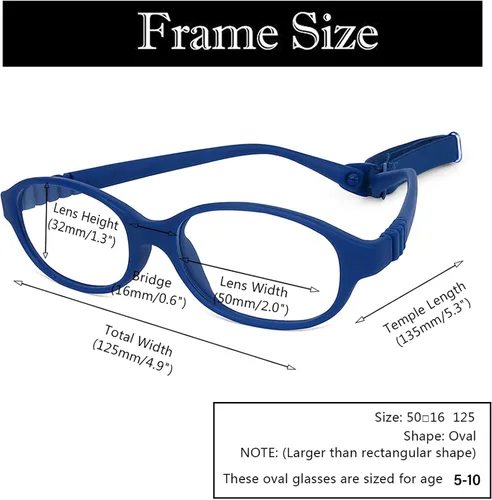 Vista 26 de AQWANO Children Optical Glasses Frame tr90 Flexible Bendable One-piece Safe Eyeglasses Girls Boy