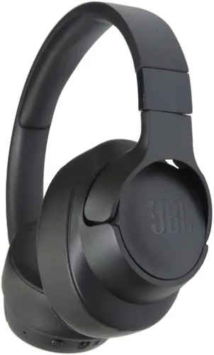Vista 2 de JBL Tune 710BT - Paquete de auriculares inalámbricos Bluetooth con estuche de transporte CCI Deluxe (negro)
