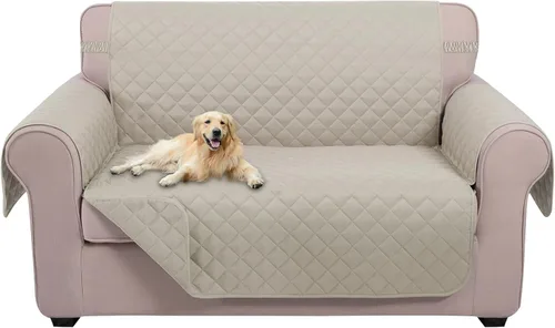 Vista 77 de U-NICE HOME Funda para sillón reclinable, reversible, con correas elásticas, resistente al agua, protege de perros y mascotas, sillón pequeño