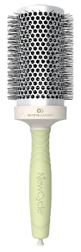 Vista 10 de Olivia Garden NewCycle Round Thermal Hair Brush (not Electrical) with Ceramic Barrel, Ionic Technology and Made from 100% Recycled