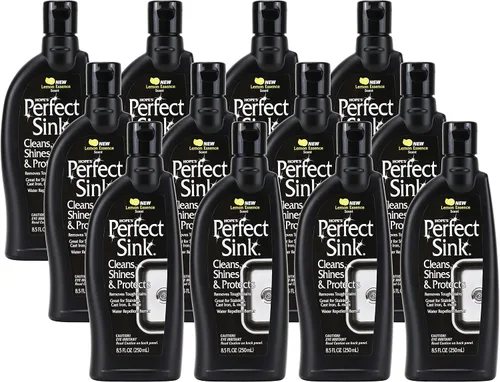 Vista 9 de HOPE'S Limpiador y Pulidor Perfecto para Fregaderos, Restaurador, Repelente al Agua, Elimina Manchas, Ideal para Acero Inoxidable Cepillado, Hierro