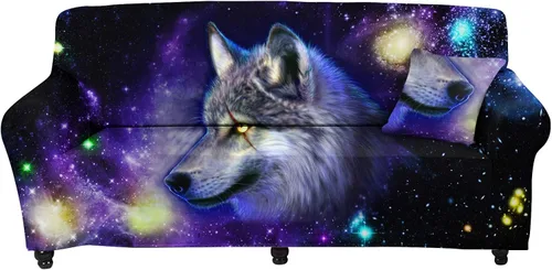 Vista 8 de Doginthehole - Funda de sofá moderna para decoración del hogar, diseño de bosques Forest