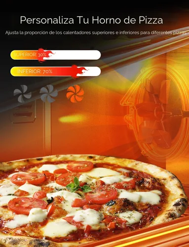 Vista 5 de Nuwave Bravo XL Pro Air Fryer Toaster Oven, Improved 100% Super Convection Acero inoxidable cepillado