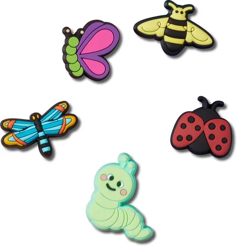 Vista 2 de Crocs Jibbitz - Paquete de 5 dijes para zapatos de animales Jibbitz para Crocs