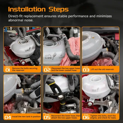 Vista 8 de BRTEC Depósito de refrigerante con tapa para Chevy Aveo Aveo5 Pontiac G3