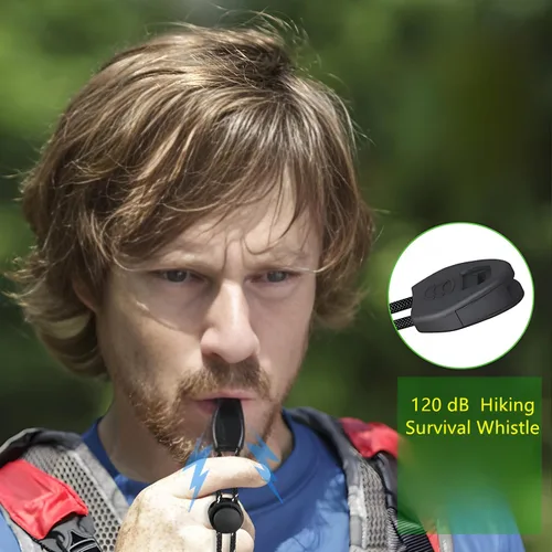 Vista 5 de Signal Mirror Survival Kits Military Grade, 3 x 5 in Camping Mirror with Survival Whistle, Gifts for Men, Birthday Gifts for Fathers Husband