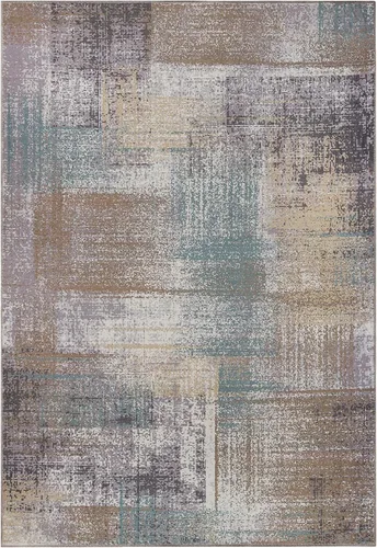 Vista 38 de SUPERIOR Medallion - Alfombra lavable, respaldo de algodón, alfombra para mesa de comedor, alfombra para vestíbulo, de fácil cuidado, alfombra Negro