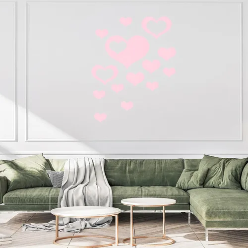 Vista 6 de uxcell Calcomanías de pared de espejo acrílico, 14 piezas en 1, autoadhesivas, extraíbles, para el hogar, sala de estar, dormitorio, oficina, Negro