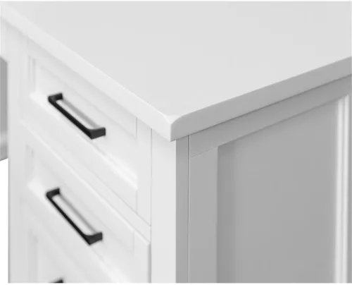 Vista 8 de Escritorio ejecutivo moderno de madera para oficina, totalmente montado, color blanco