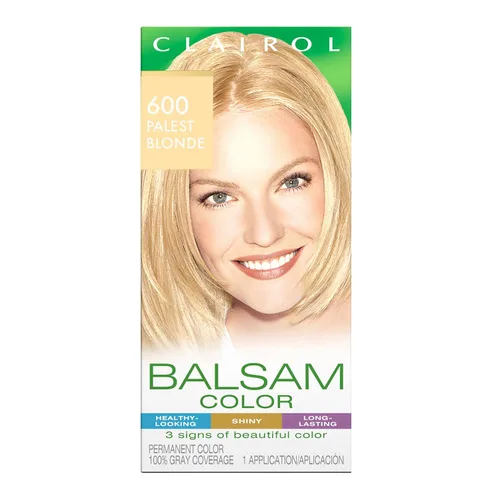 Vista 5 de Clairol Balsam - Tinte permanente para el cabello, marrón oscuro 020, paquete de 1 unidad