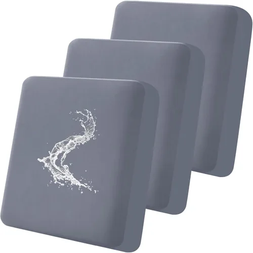 Vista 73 de Smiry Fundas de cojín impermeables para sofá, funda elástica y lavable, funda de cojín suave elástica antideslizante para muebles para mascotas