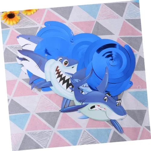 Vista 4 de Amosfun Decoraciones de remolinos, 30 unidades, mariposas decorativas para decoración de océano, adorno de cubierta, espirales para fiesta