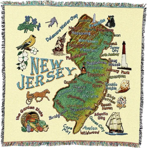 Vista 41 de Pure Country Weavers State of Alabama - Manta cuadrada para regalo, manta de tapiz tejida de algodón, fabricada en los Estados Unidos