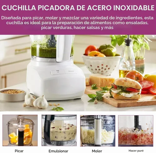 Vista 4 de DLC-2ACBN - Cuchilla de repuesto para procesador de alimentos Cuisinart Mini Prep Plus, solo compatible con cuchilla de repuesto DLC-2A, compatible