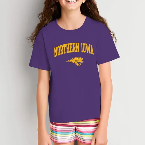 Vista 442 de NCAA Arch Logo, camiseta juvenil color del equipo, universidad - universidad